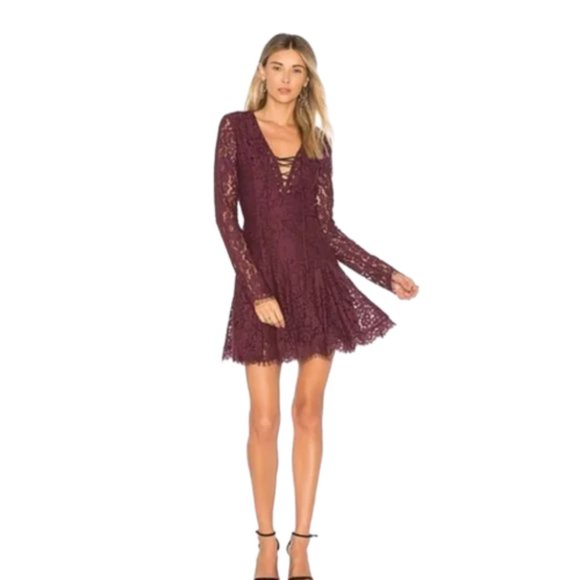 Lovers + Friends Mercury Fit & Flare Dress XS - Picture 1 of 12